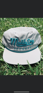 Silver/Teal Summer Rope Snapback