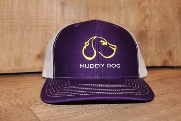 Purple/White/Gold OG Logo Snapback Hat